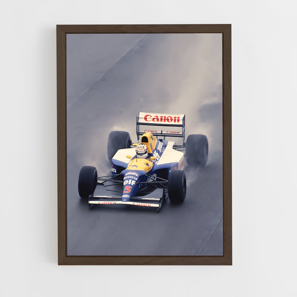 Poster Williams en Ébullition – affiche Voitures de Formule 1 (vue 5)